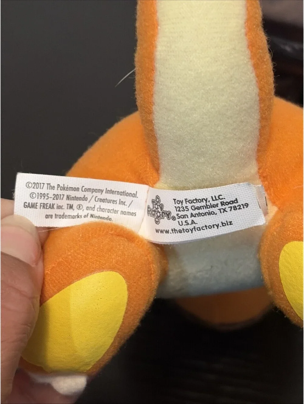 toy factory pokemon charmander